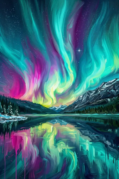 frozen canyon – nature poster (kopie)