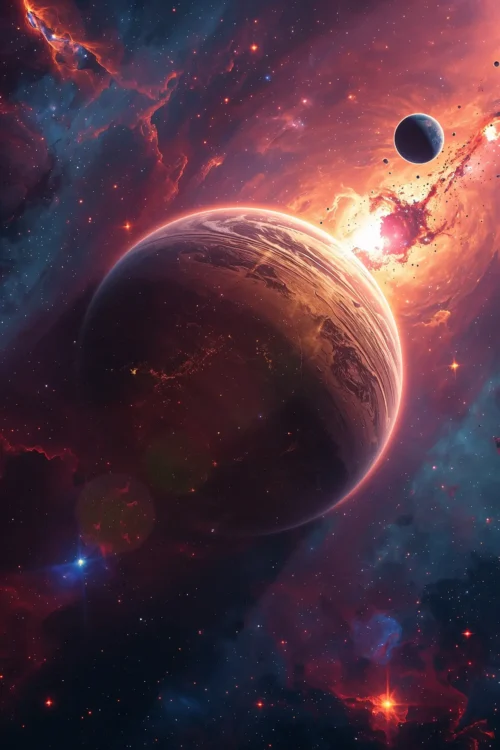 emerald void – space poster (kopie)