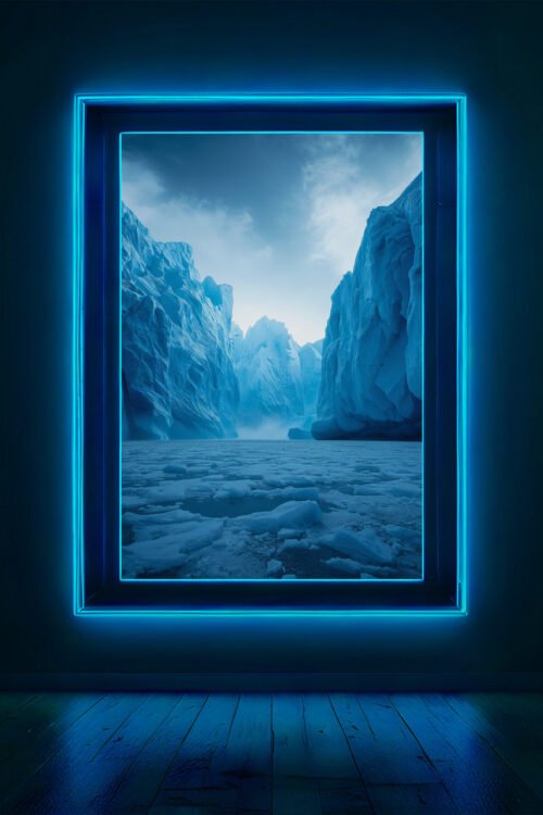 savanna sunset – nature poster (kopie)