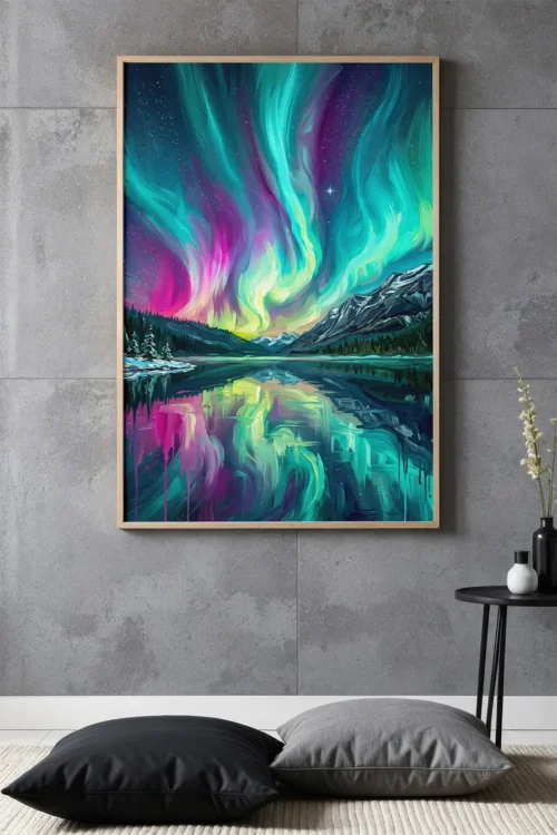 frozen canyon – nature poster (kopie)