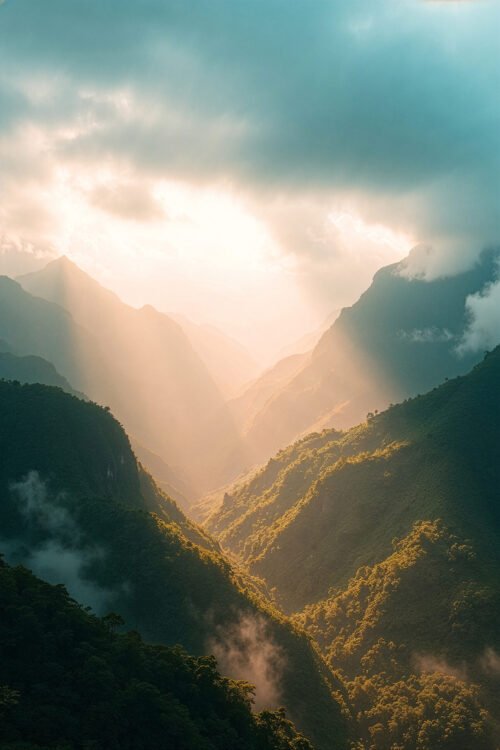 golden valley sunrise